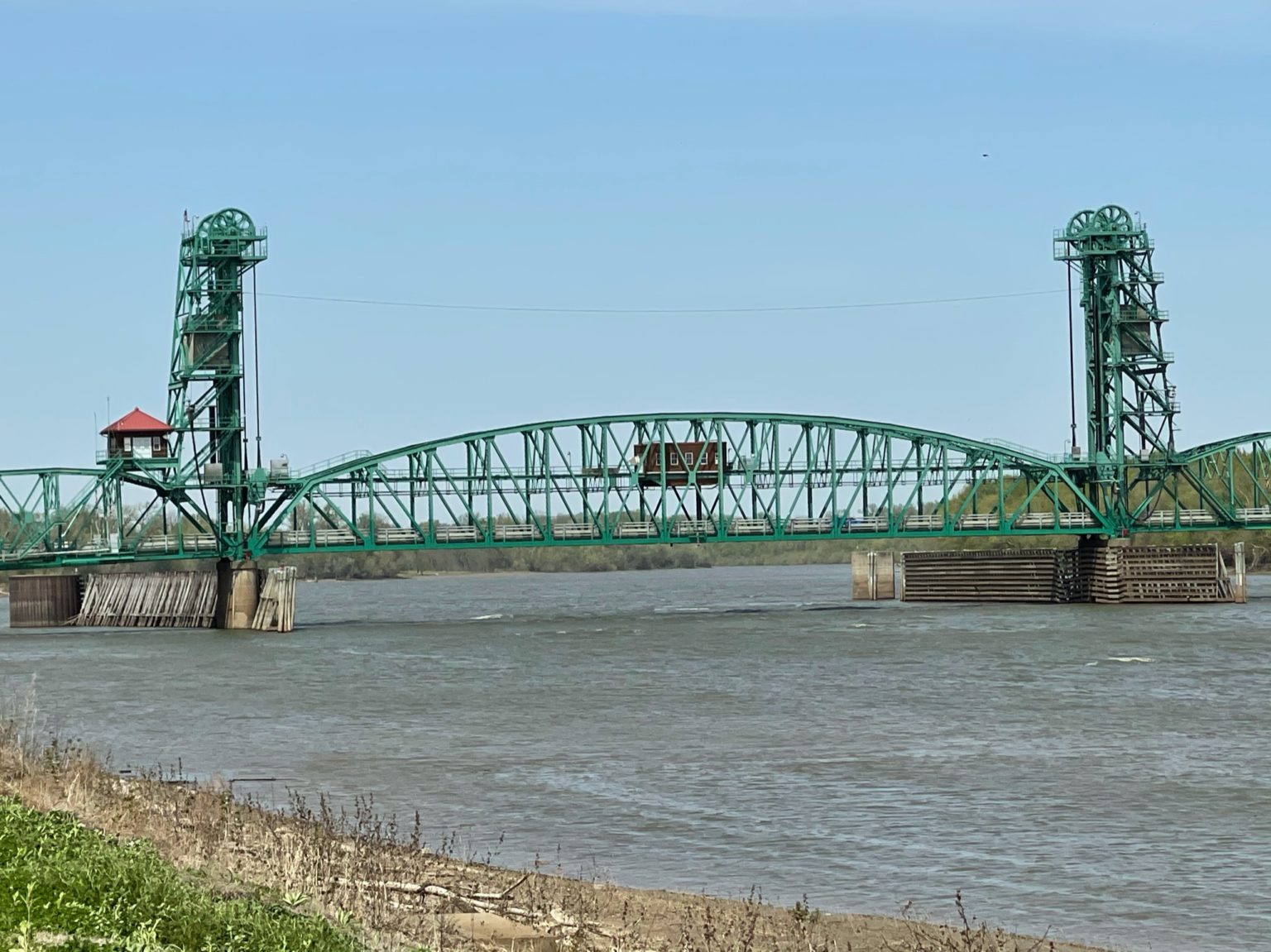 Two Rivers (Illinois & Mississippi): $1M Courthouse; Ferry Boats; Good ...